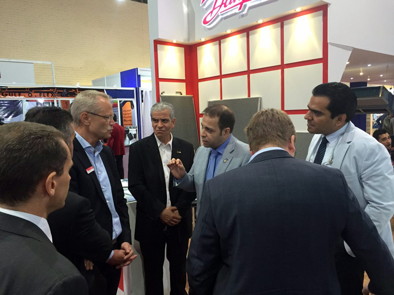 Report image of the presence of Techno Service in the fifteenth Tehran Exhibition Fair